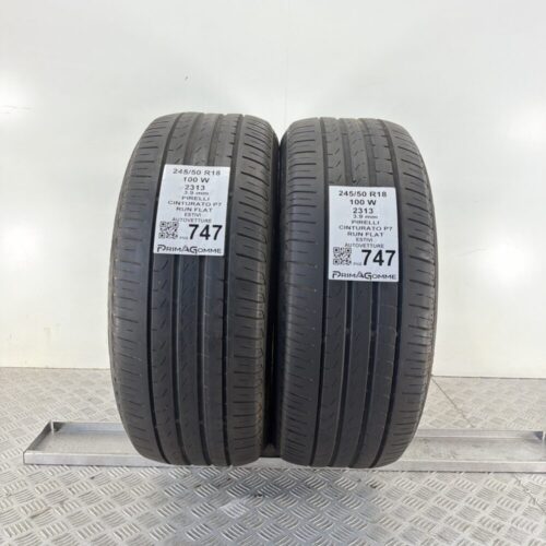 Pneumatici Usati 245 50 R18 100W Pirelli Cinturato P7 78% Estive