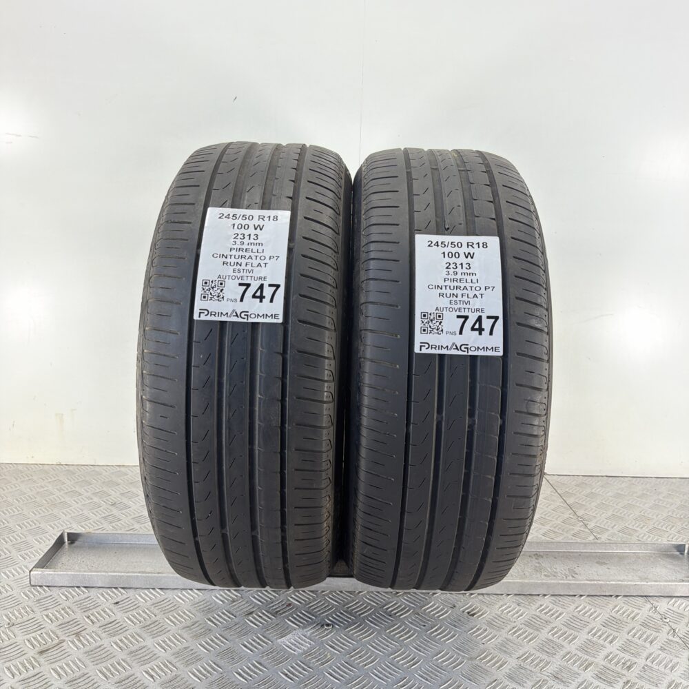 Pneumatici Usati 245 50 R18 100W Pirelli Cinturato P7 78% Estive | Gomme Usate | PrimaGomme.it Pneumatici Usati 245 50 R18 100W Pirelli Cinturato P7 78% Estive