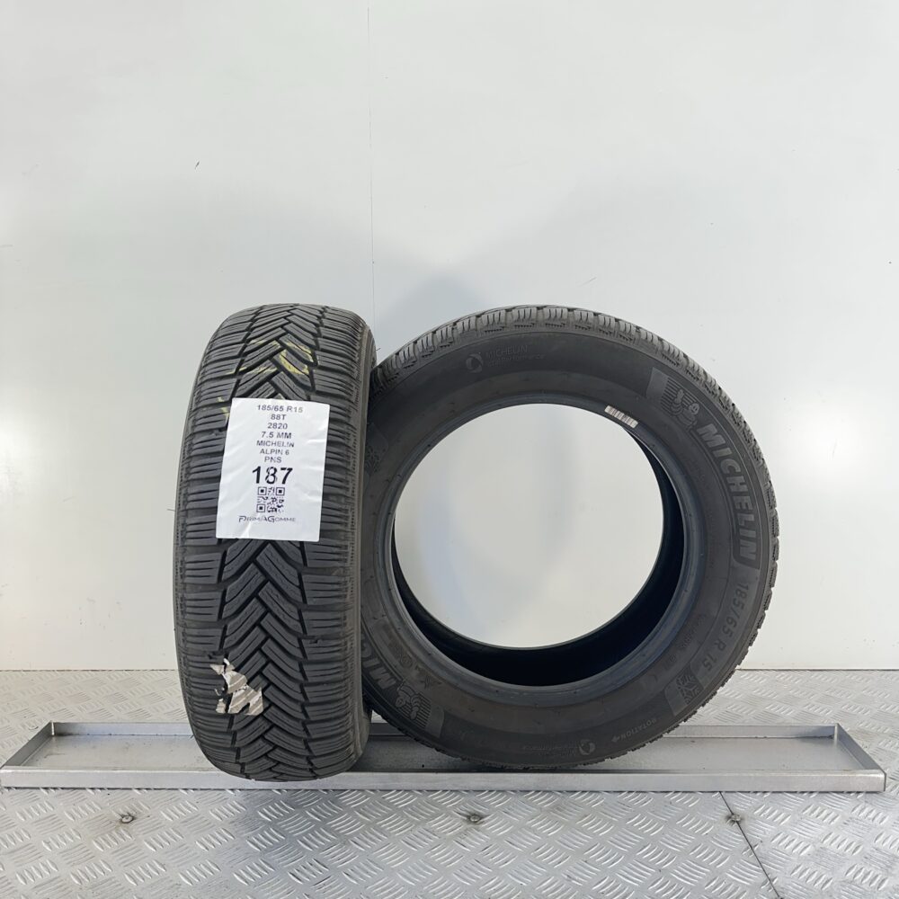 Pneumatici Usati 185 65 R15 88T Michelin Alpin 6 99% Invernali | Gomme Usate | PrimaGomme.it Pneumatici Usati 185 65 R15 88T Michelin Alpin 6 99% Invernali - immagine 4