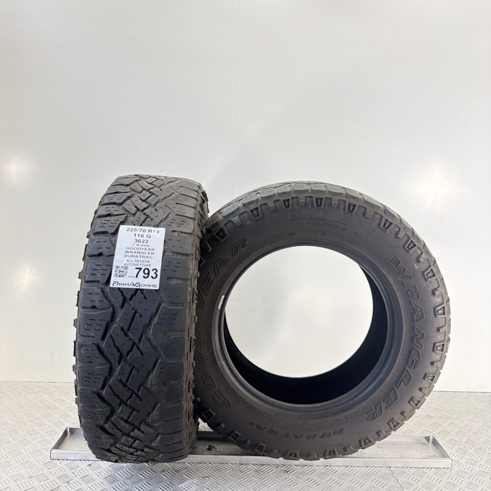Pneumatici Usati 225 70 R18 116Q Goodyear Wrangler Duratrac 73% Quattro Stagioni | Gomme Usate | PrimaGomme.it Pneumatici Usati 225 70 R18 116Q Goodyear Wrangler Duratrac 73% Quattro Stagioni - immagine 4