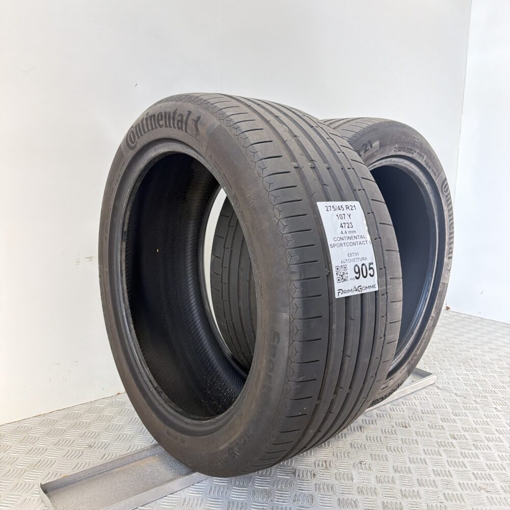 Gomme Usate 275 45 R21 107Y Continental SportContact 6 Estive | Gomme Usate | PrimaGomme.it Gomme Usate 275 45 R21 107Y Continental SportContact 6 Estive - immagine 7
