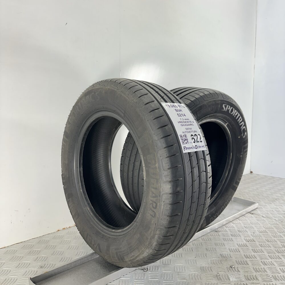 Pneumatici Usati 195 60 R14 86H Vredestein Giugiaro 99% Estive | Gomme Usate | PrimaGomme.it Pneumatici Usati 195 60 R14 86H Vredestein Giugiaro 99% Estive - immagine 2