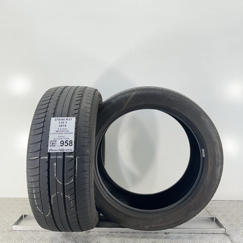 Pneumatici Usati 275 45 R21 110Y Michelin Latitude Sport Estive | Gomme Usate | PrimaGomme.it Pneumatici Usati 275 45 R21 110Y Michelin Latitude Sport Estive - immagine 5