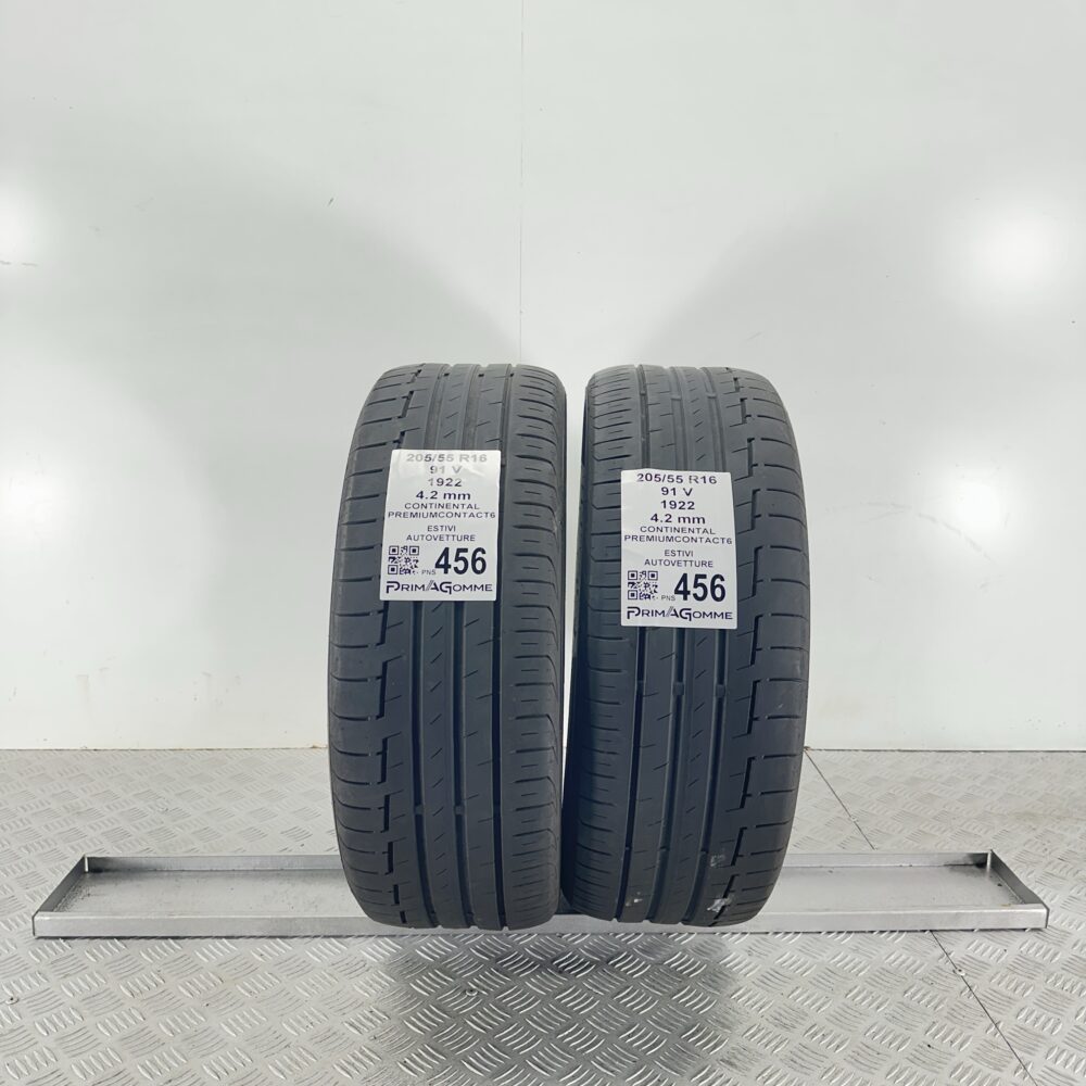 Pneumatici Usati 205 55 R16 91V Continental PremiumContact6 Estive | Gomme Usate | PrimaGomme.it Pneumatici Usati 205 55 R16 91V Continental PremiumContact6 Estive