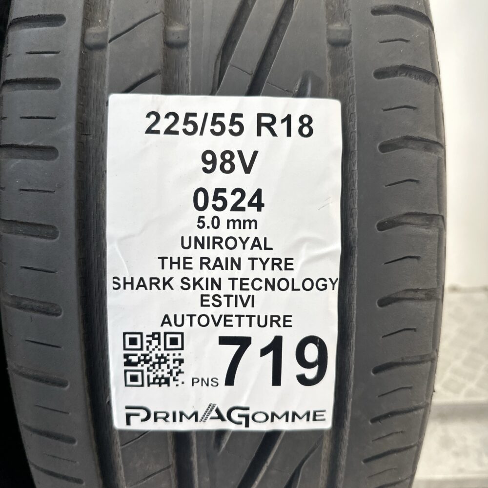 Pneumatici Usati 225 55 R18 98V Uniroyal 71% Estive | Gomme Usate | PrimaGomme.it Pneumatici Usati 225 55 R18 98V Uniroyal 71% Estive - immagine 3
