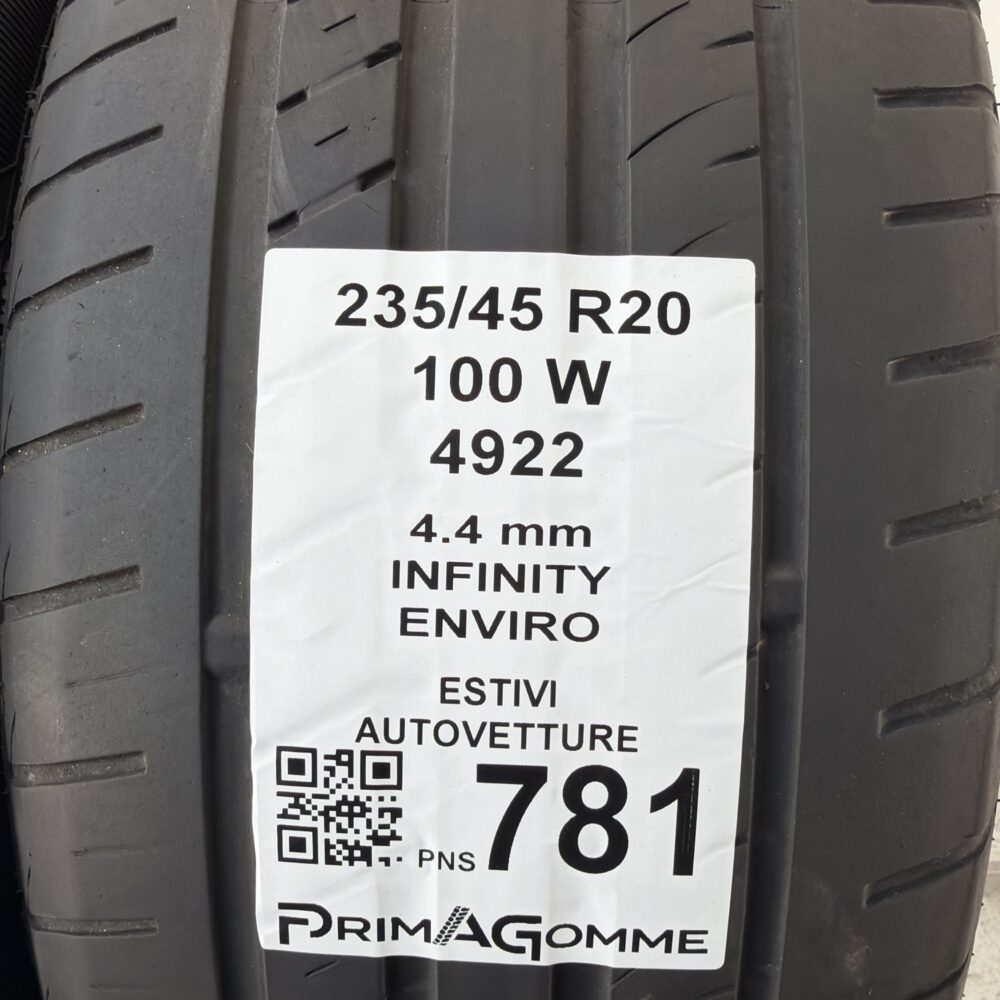 Pneumatici Usati 235 45 R20 100W Infinity Enviro Estive | Gomme Usate | PrimaGomme.it Pneumatici Usati 235 45 R20 100W Infinity Enviro Estive - immagine 3