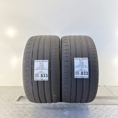 Pneumatici Usati 275 30 ZR20 XL 97Y Continental Sport Contact 7 70% Estive