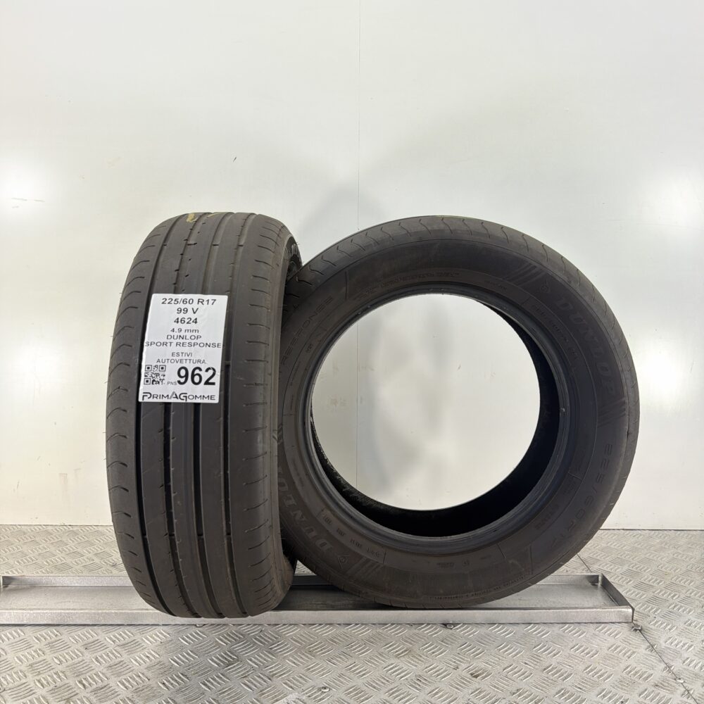Pneumatici Usati 225 60 R17 99V Dunlop Sport Response 71% Estive | Gomme Usate | PrimaGomme.it Pneumatici Usati 225 60 R17 99V Dunlop Sport Response 71% Estive - immagine 4