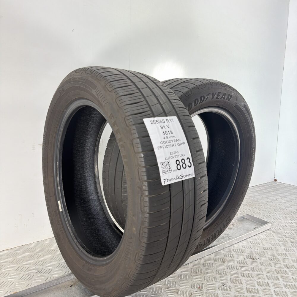 Pneumatici Usati 205 55 R17 91V Goodyear Efficient Grip Estive | Gomme Usate | PrimaGomme.it Pneumatici Usati 205 55 R17 91V Goodyear Efficient Grip Estive - immagine 7