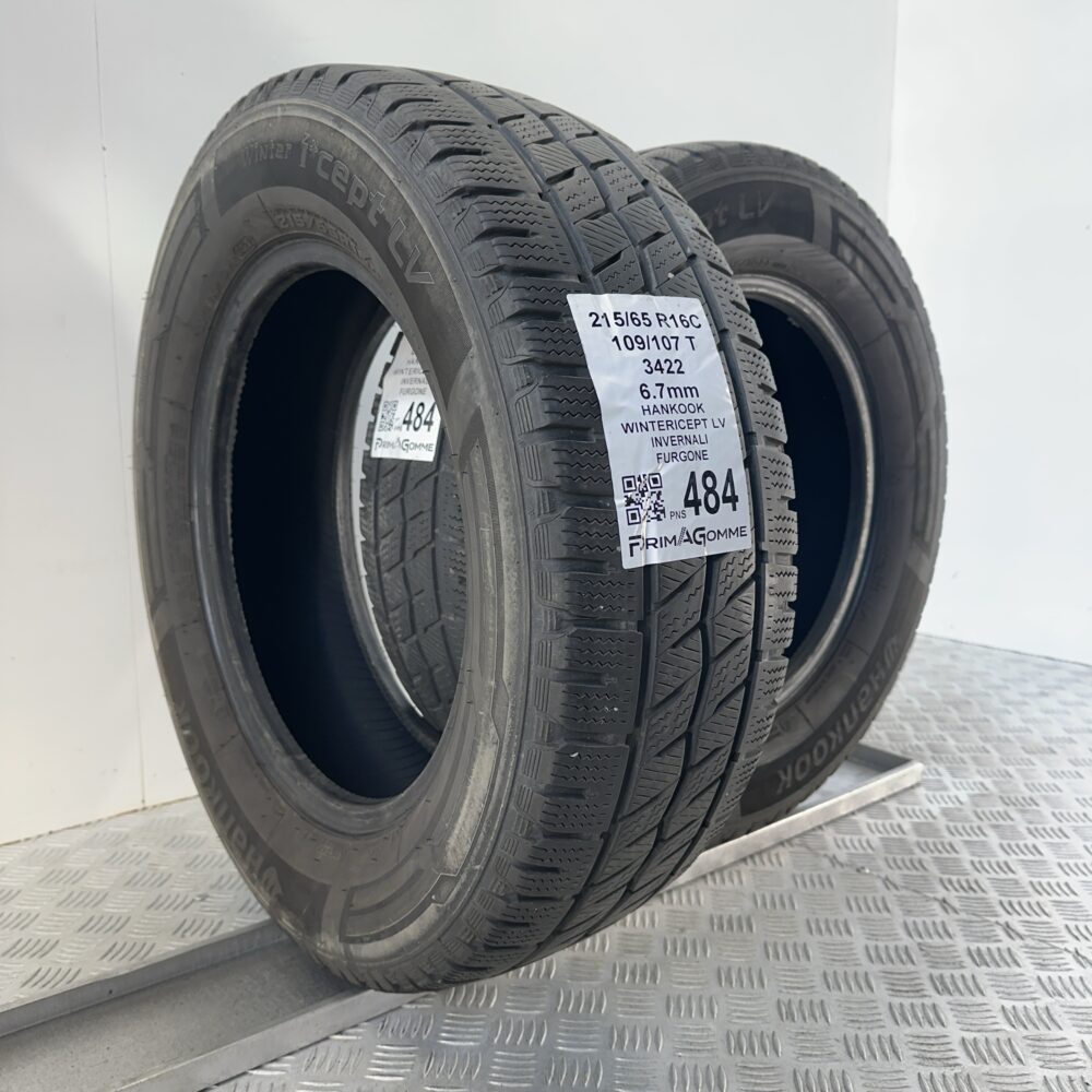 Pneumatici Usati 215 65 R16C 109/107T Hankook Wintericept LV 96% Invernali | Gomme Usate | PrimaGomme.it Pneumatici Usati 215 65 R16C 109/107T Hankook Wintericept LV 96% Invernali - immagine 4