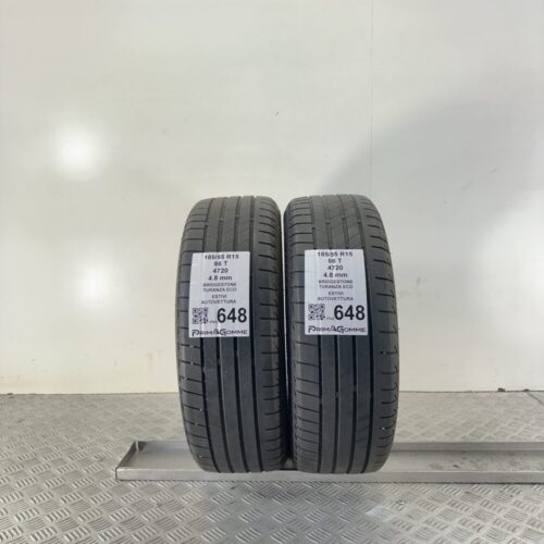 Pneumatici Usati 185 55 R15 86T Bridgestone Turanza Eco Estive