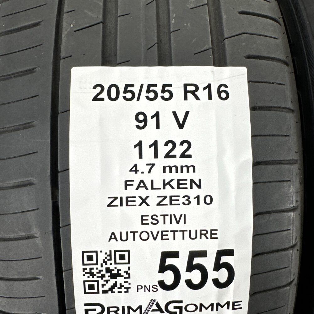 Pneumatici Usati 205 55 R16 91V Falken Ziex ZE310 Estive | Gomme Usate | PrimaGomme.it Pneumatici Usati 205 55 R16 91V Falken Ziex ZE310 Estive - immagine 3