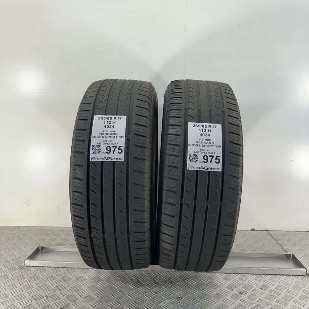 Pneumatici Usati 265 65 R17 112H Nankang Cross Sport SP5 Estive | Gomme Usate | PrimaGomme.it Pneumatici Usati 265 65 R17 112H Nankang Cross Sport SP5 Estive