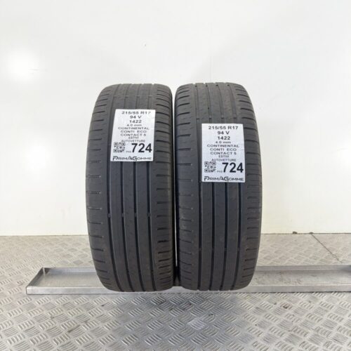 Pneumatici Usati 215 55 R17 94V Continental Conti Eco Contact 5 Estive