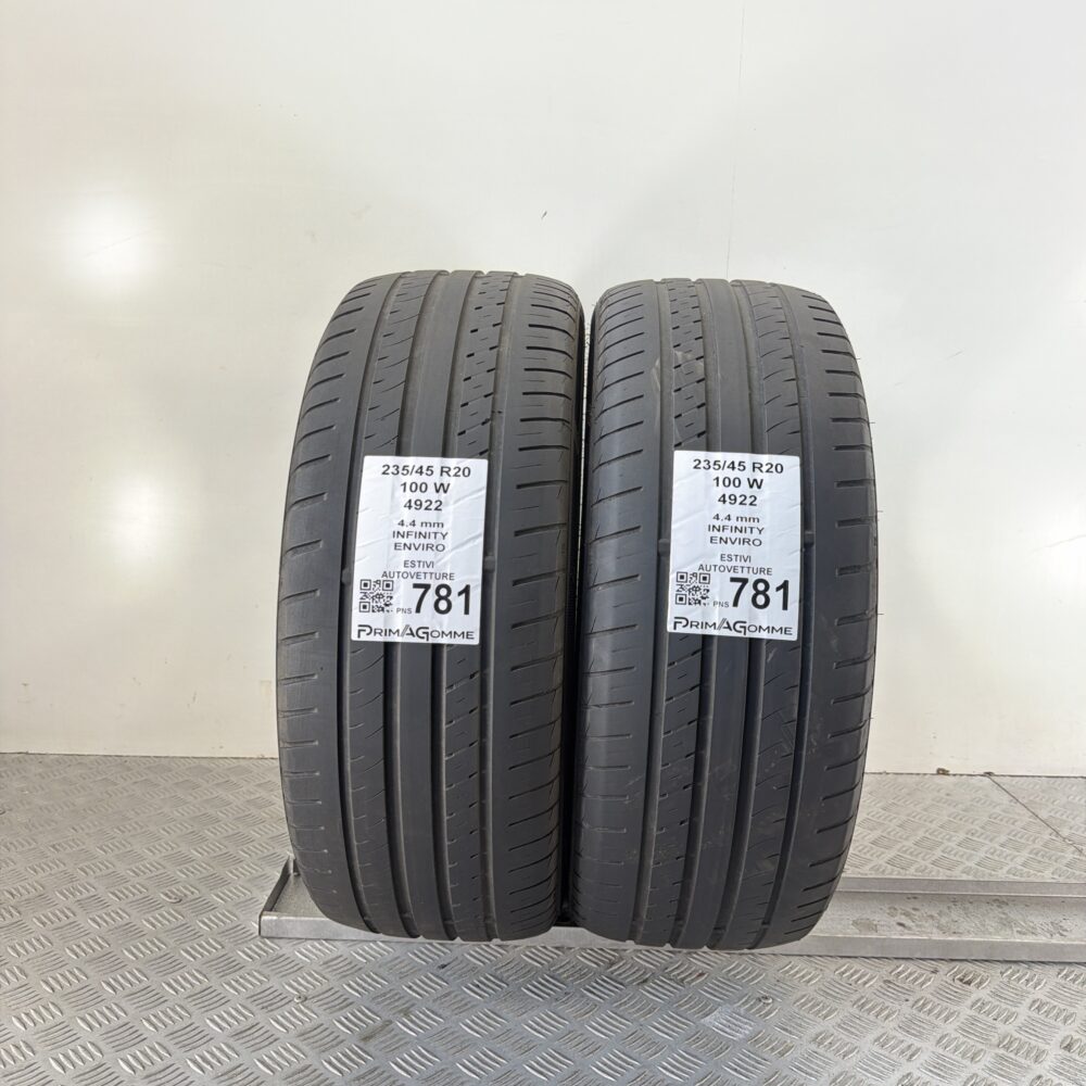Pneumatici Usati 235 45 R20 100W Infinity Enviro Estive | Gomme Usate | PrimaGomme.it Pneumatici Usati 235 45 R20 100W Infinity Enviro Estive