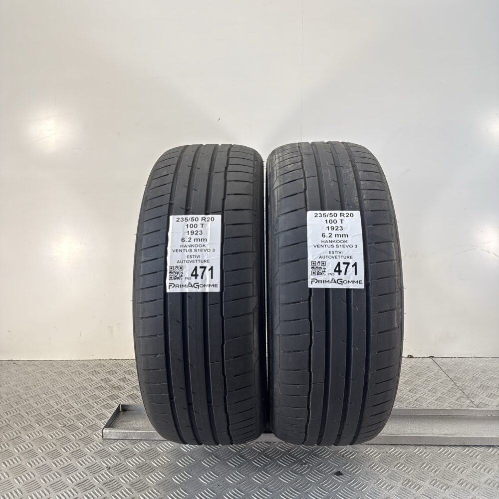 Pneumatici Usati 235 50 R20 100T Hankook Ventus S1Evo 3 90% Estive | Gomme Usate | PrimaGomme.it Pneumatici Usati 235 50 R20 100T Hankook Ventus S1Evo 3 90% Estive