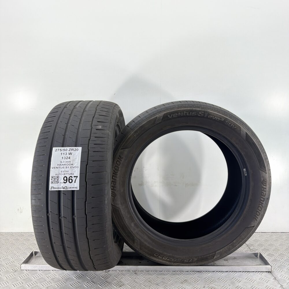 Pneumatici Usati 275 50 ZR20 113W Hankook Ventus S1 Evo3 76% Estive | Gomme Usate | PrimaGomme.it Pneumatici Usati 275 50 ZR20 113W Hankook Ventus S1 Evo3 76% Estive - immagine 4