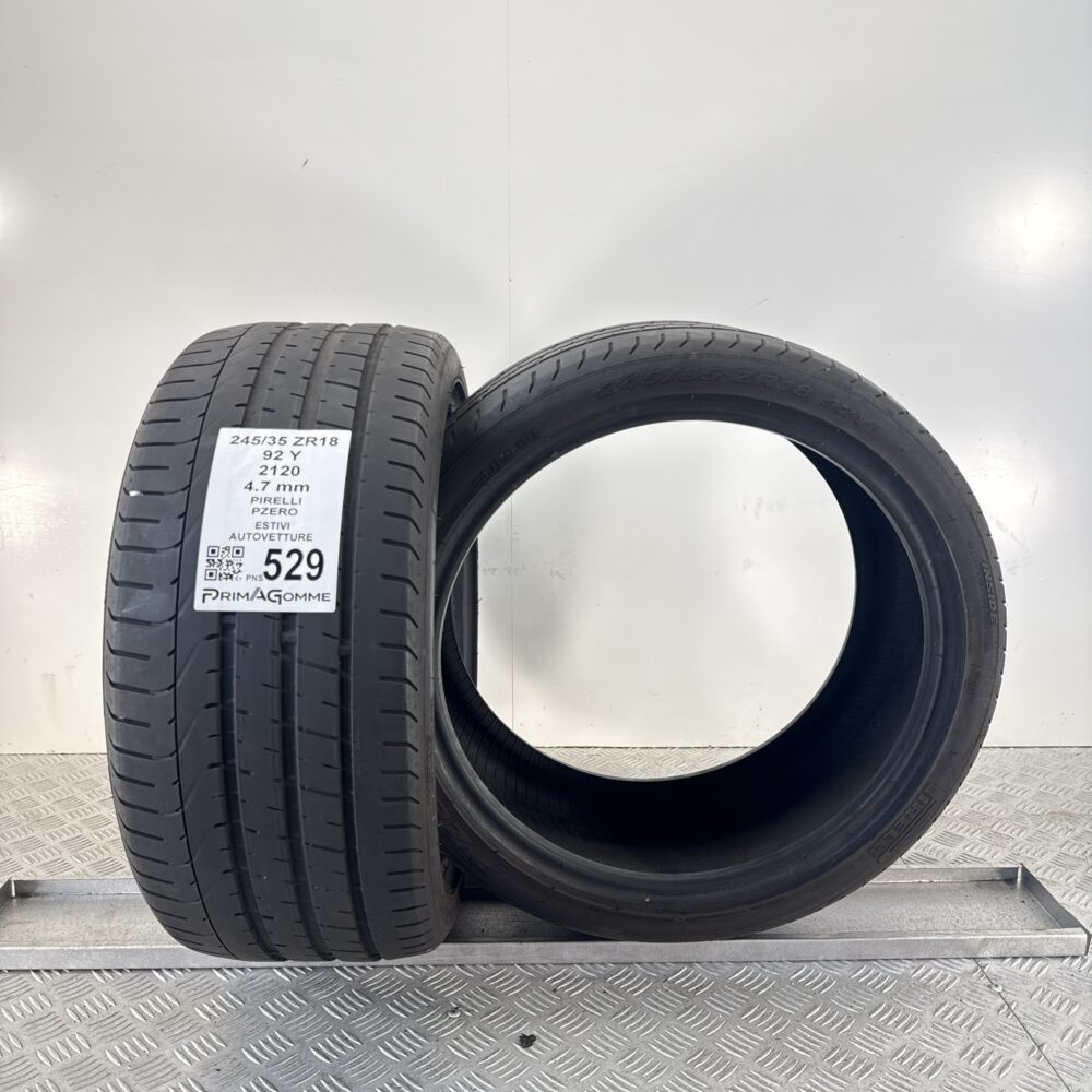 Pneumatici Usati 245 35 ZR18 92Y Pirelli PZero Estive | Gomme Usate | PrimaGomme.it Pneumatici Usati 245 35 ZR18 92Y Pirelli PZero Estive - immagine 4
