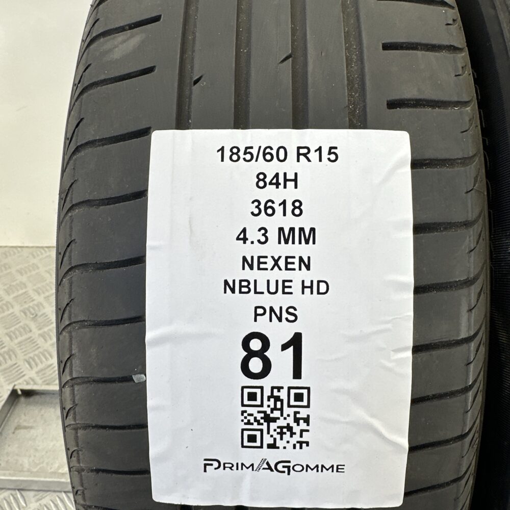 Pneumatici Usati 185 60 R15 84H Nexen NBlue HD Estive | Gomme Usate | PrimaGomme.it Pneumatici Usati 185 60 R15 84H Nexen NBlue HD Estive - immagine 3