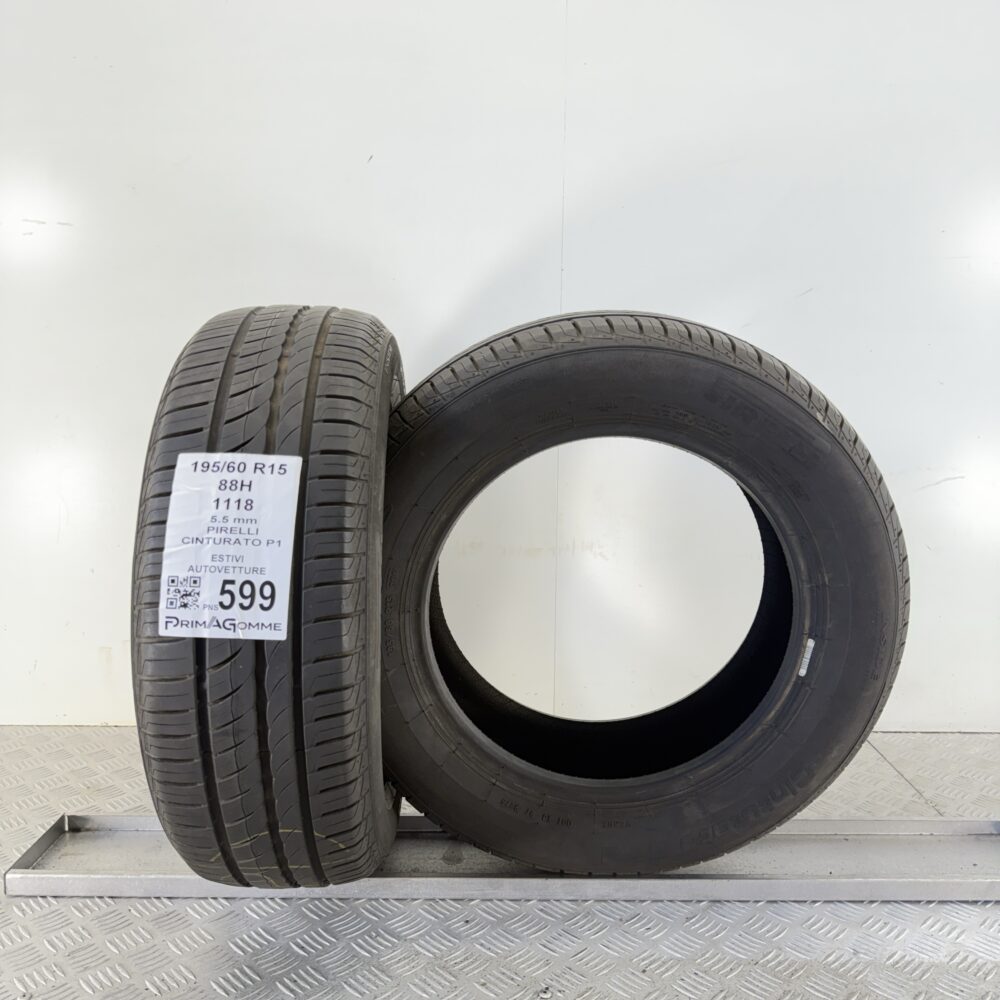 Pneumatici Usati 195 60 R15 88H Pirelli Cinturato P1 78% Estive | Gomme Usate | PrimaGomme.it Pneumatici Usati 195 60 R15 88H Pirelli Cinturato P1 78% Estive - immagine 4