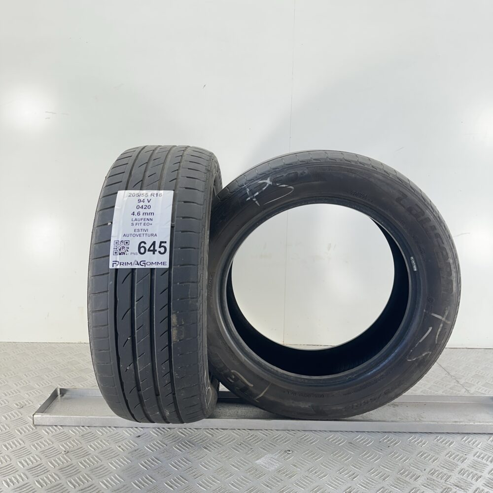 Pneumatici Usati 205 55 R16 94V Laufenn S Fit EO+ Estive | Gomme Usate | PrimaGomme.it Pneumatici Usati 205 55 R16 94V Laufenn S Fit EO+ Estive - immagine 4