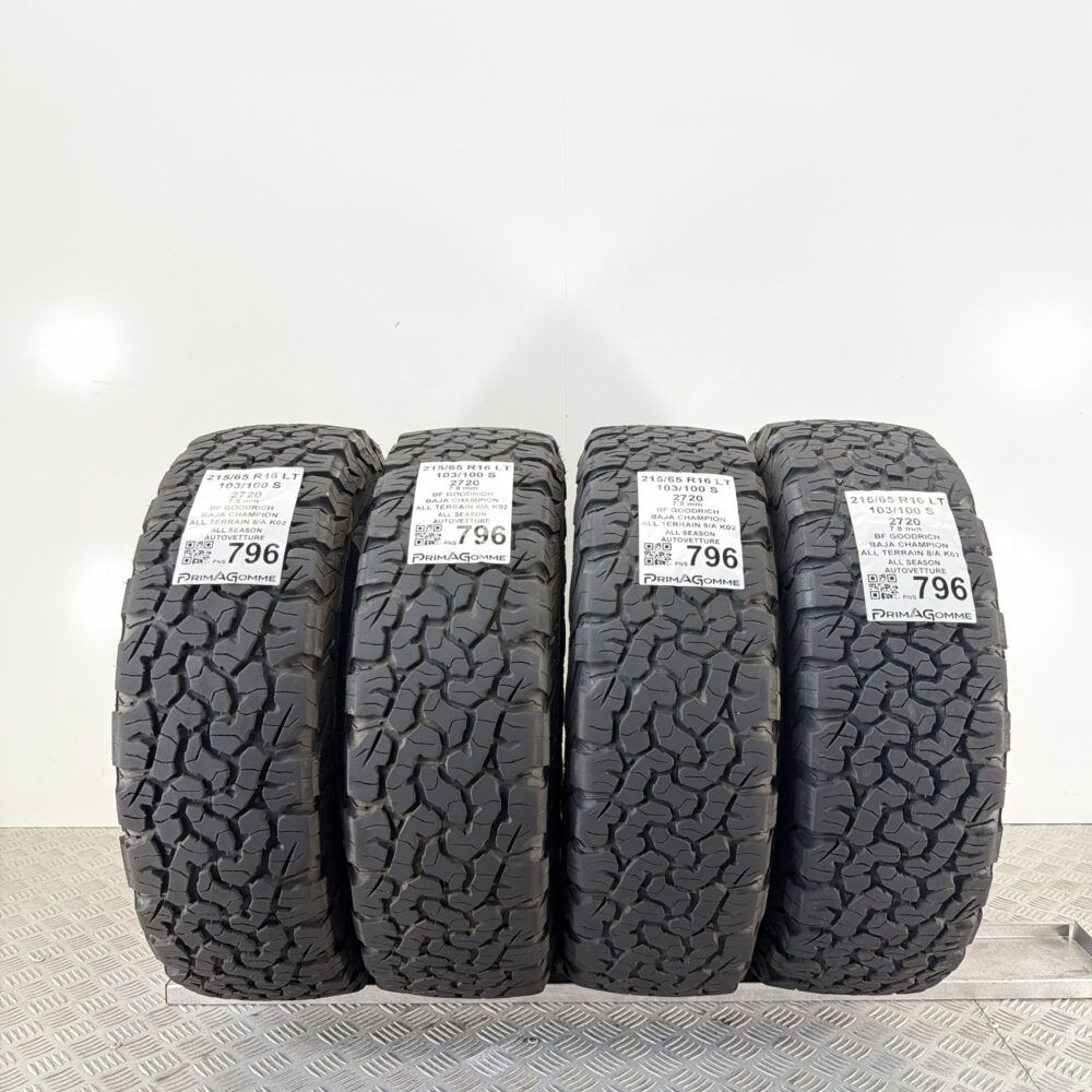 Pneumatici Usati 215 65 R16 LT 103/100 S BF Goodrich Champion 75% Quattro Stagioni | Gomme Usate | PrimaGomme.it Pneumatici Usati 215 65 R16 LT 103/100 S BF Goodrich Champion 75% Quattro Stagioni