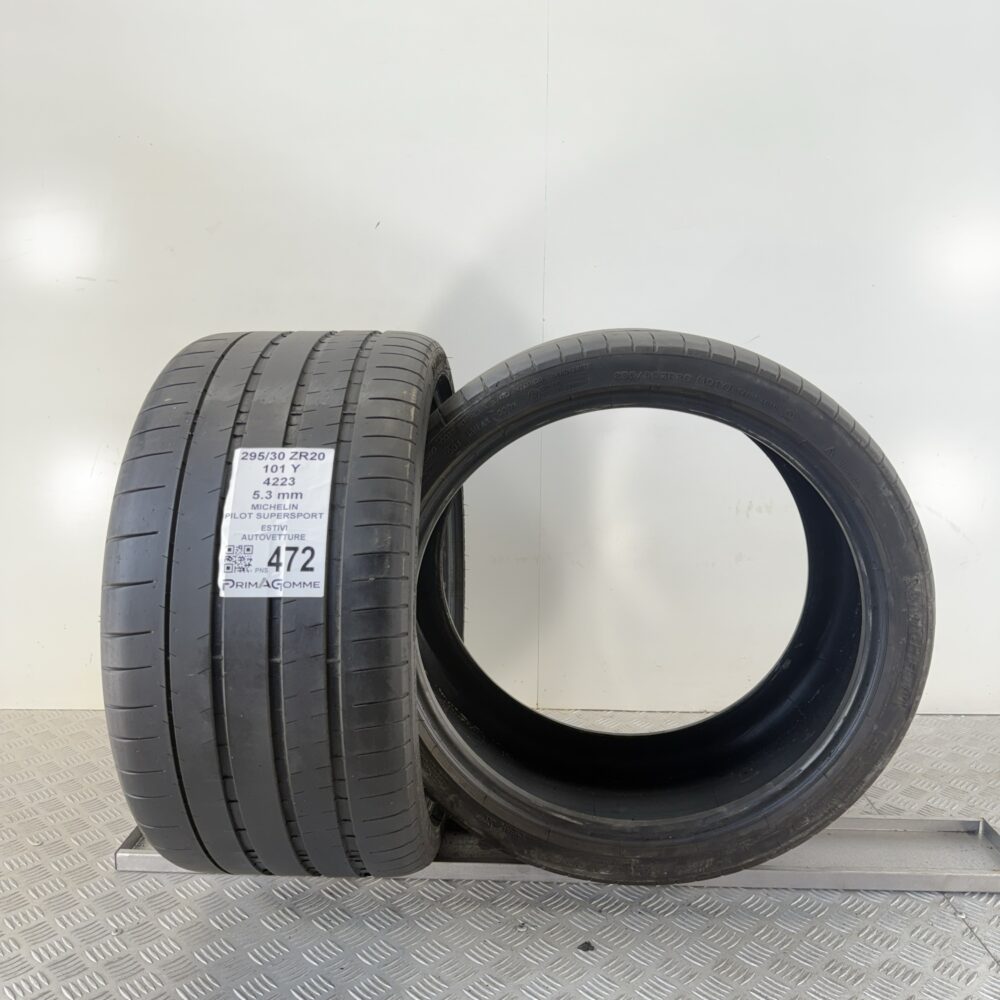 Pneumatici Usati 295 30 ZR20 101Y Michelin Pilot SuperSport 78% Estive | Gomme Usate | PrimaGomme.it Pneumatici Usati 295 30 ZR20 101Y Michelin Pilot SuperSport 78% Estive - immagine 4