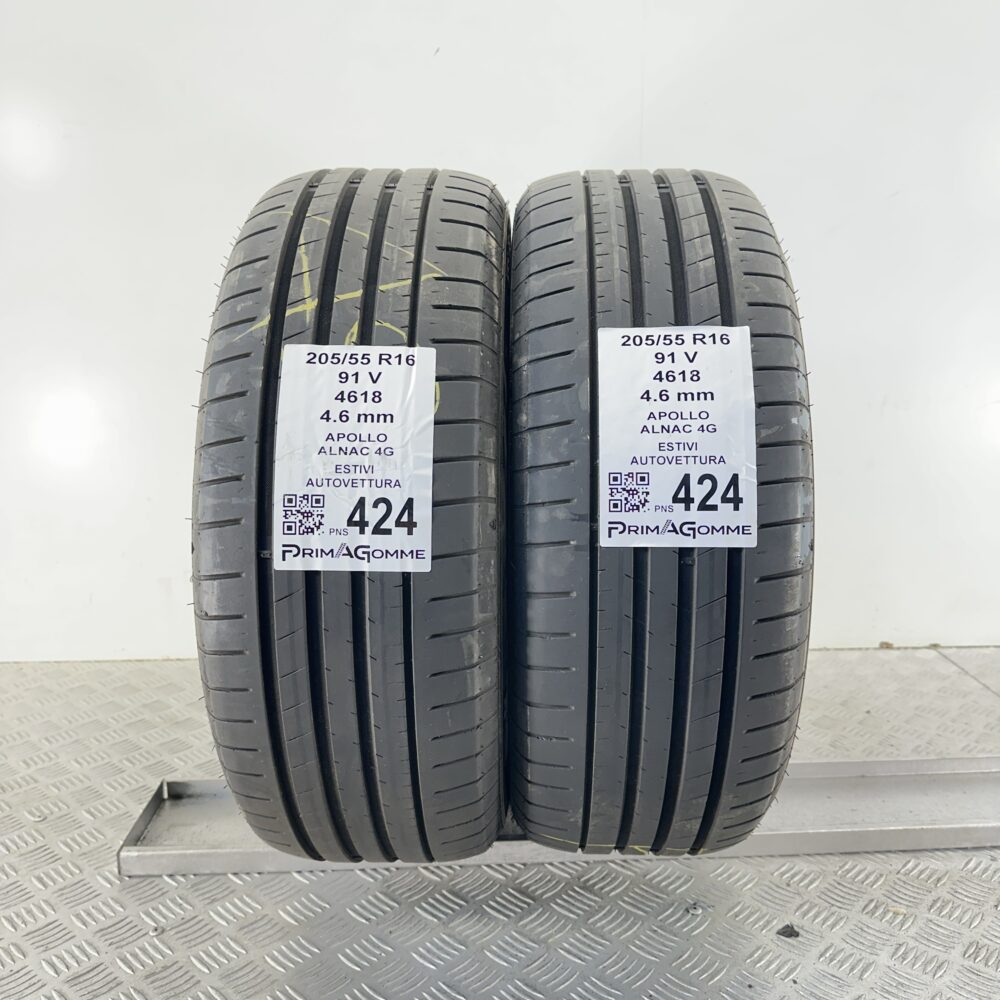 Pneumatici Usati 205 55 R16 91V Apollo Alnac 4G Estive | Gomme Usate | PrimaGomme.it Pneumatici Usati 205 55 R16 91V Apollo Alnac 4G Estive
