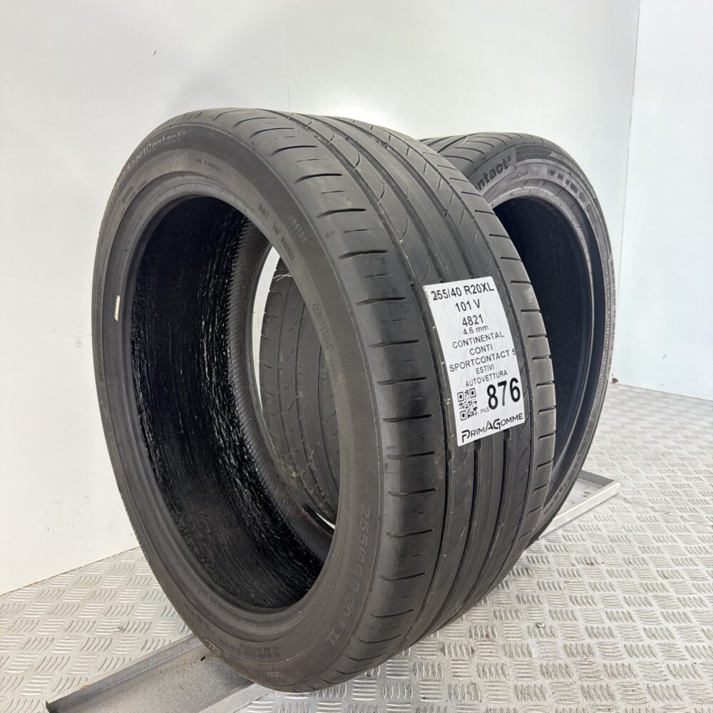Pneumatici Usati 255 40 R20 XL 101V Continental SportContact 5 Estive | Gomme Usate | PrimaGomme.it Pneumatici Usati 255 40 R20 XL 101V Continental SportContact 5 Estive - immagine 4
