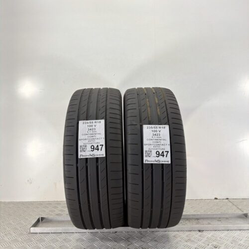 Pneumatici Usati 235 55 R18 100V Continental SportContact 5 73% Estive