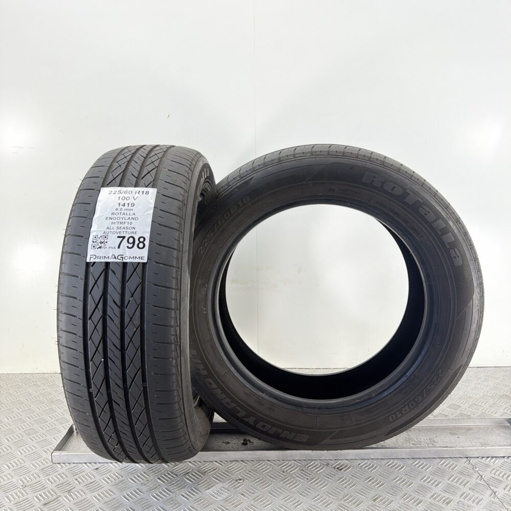Pneumatici Usati 225 60 R18 100V Rotalla Engoyland H/TRF10 85% Quattro Stagioni | Gomme Usate | PrimaGomme.it Pneumatici Usati 225 60 R18 100V Rotalla Engoyland H/TRF10 85% Quattro Stagioni - immagine 4