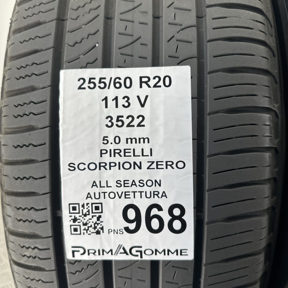 Pneumatici Usati 255 60 R20 113V Pirelli Scorpion Zero 71% Estive | Gomme Usate | PrimaGomme.it Pneumatici Usati 255 60 R20 113V Pirelli Scorpion Zero 71% Estive - immagine 3
