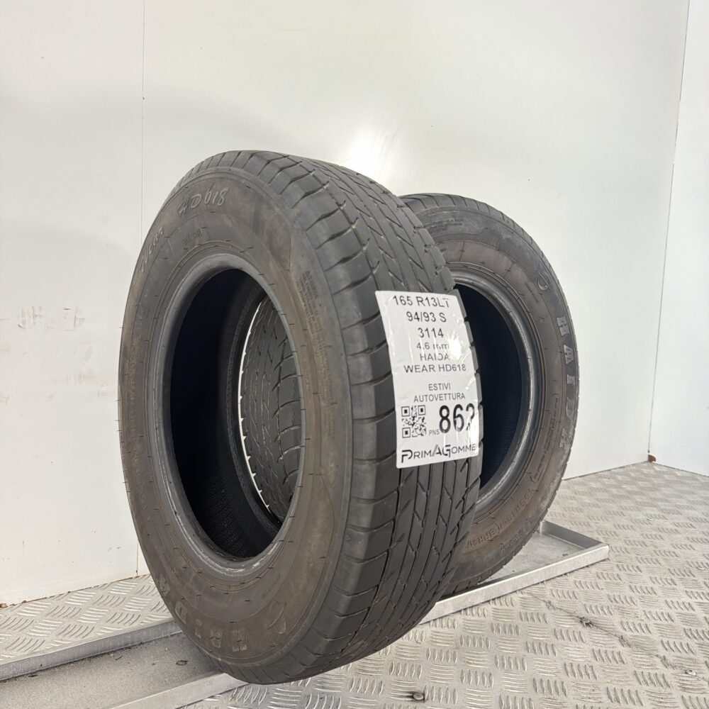 Gomme Usate 165 R13LT 94 93S Haida Wear HD618 Estive | Gomme Usate | PrimaGomme.it Gomme Usate 165 R13LT 94 93S Haida Wear HD618 Estive - immagine 5