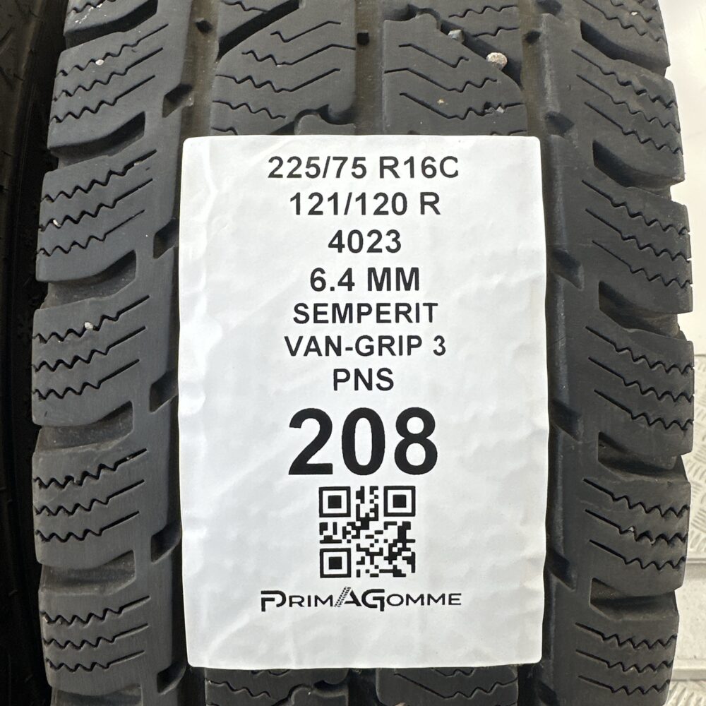 Pneumatici Usati 225 75 R16C 121/120R Semperit Van-Grip 3 91% Estive | Gomme Usate | PrimaGomme.it Pneumatici Usati 225 75 R16C 121/120R Semperit Van-Grip 3 91% Estive - immagine 3
