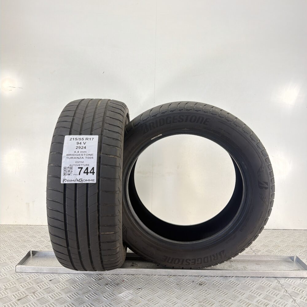 Pneumatici Usati 215 55 R17 94V Bridgestone Turanza T005 Estive | Gomme Usate | PrimaGomme.it Pneumatici Usati 215 55 R17 94V Bridgestone Turanza T005 Estive - immagine 4