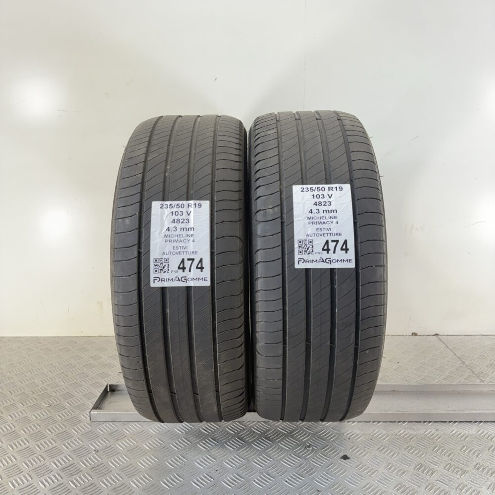 Pneumatici Usati 235 50 R19 103V Michelin Primacy 4 Estive | Gomme Usate | PrimaGomme.it Pneumatici Usati 235 50 R19 103V Michelin Primacy 4 Estive