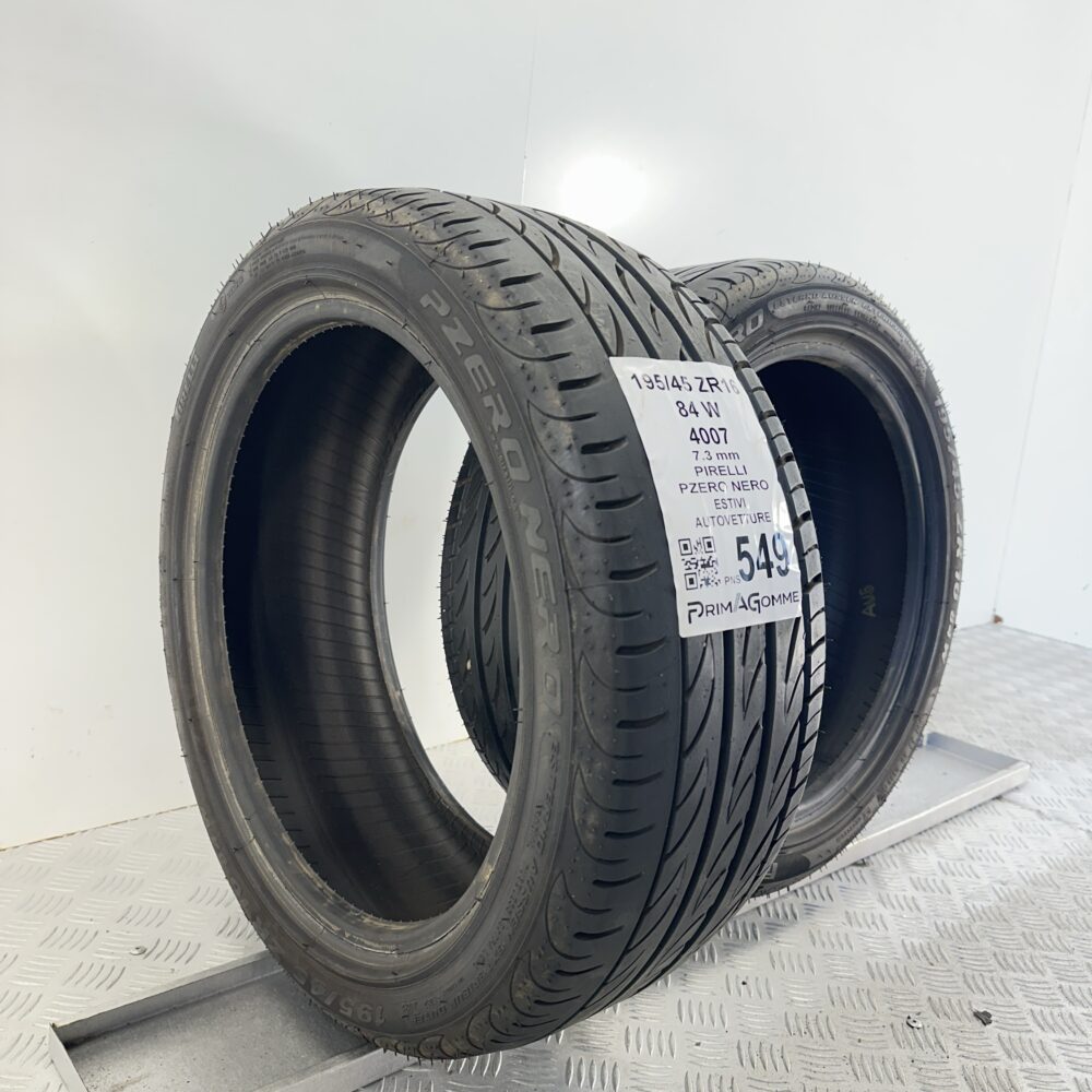 Pneumatici Usati 195 45 R16 84W Pirelli Pzero Nero 99% Estive | Gomme Usate | PrimaGomme.it Pneumatici Usati 195 45 R16 84W Pirelli Pzero Nero 99% Estive - immagine 4