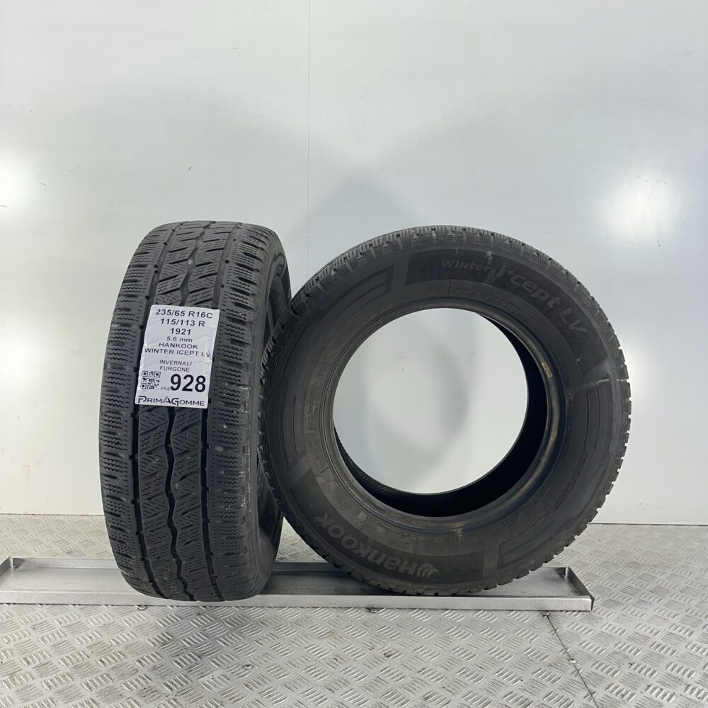 Pneumatici Usati 235 65 R16C 115 113R Hankook Winter Icept LV 78% Invernali | Gomme Usate | PrimaGomme.it Pneumatici Usati 235 65 R16C 115 113R Hankook Winter Icept LV 78% Invernali - immagine 4