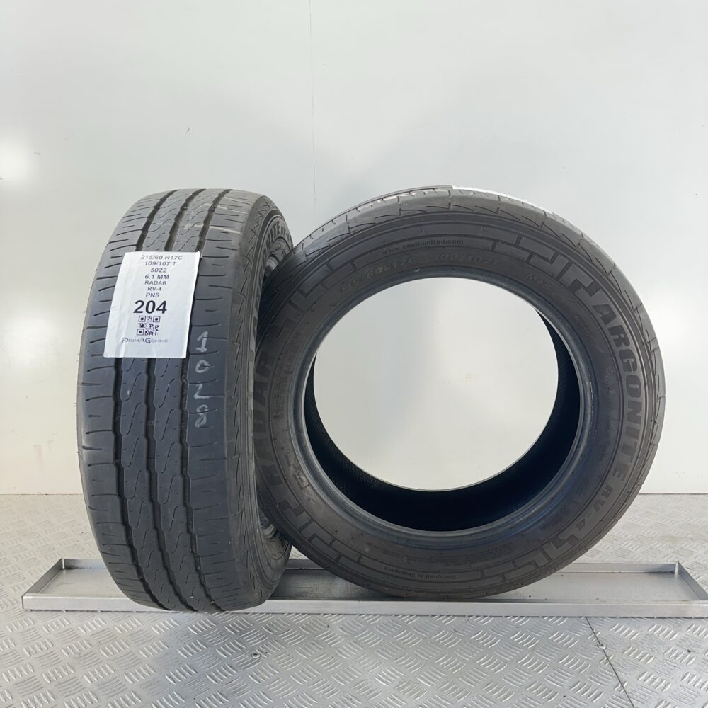 Pneumatici Usati 215 60 R17C 109/107T Radar RV-4 87% Estive | Gomme Usate | PrimaGomme.it Pneumatici Usati 215 60 R17C 109/107T Radar RV-4 87% Estive - immagine 4