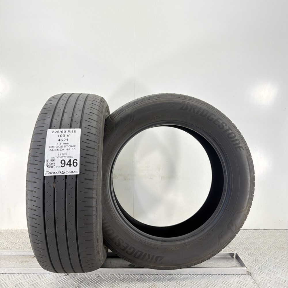 Pneumatici Usati 225 60 R18 100V Bridgestone Alenza H/L33 Estive | Gomme Usate | PrimaGomme.it Pneumatici Usati 225 60 R18 100V Bridgestone Alenza H/L33 Estive - immagine 5