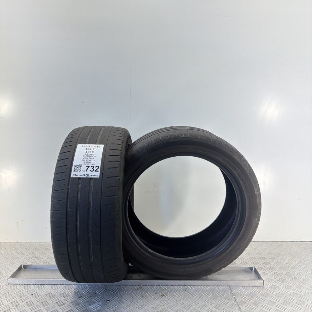 Pneumatici Usati 255 45 R19 104Y Hankook Ventus S1 Evo 2 Estive | Gomme Usate | PrimaGomme.it Pneumatici Usati 255 45 R19 104Y Hankook Ventus S1 Evo 2 Estive - immagine 5
