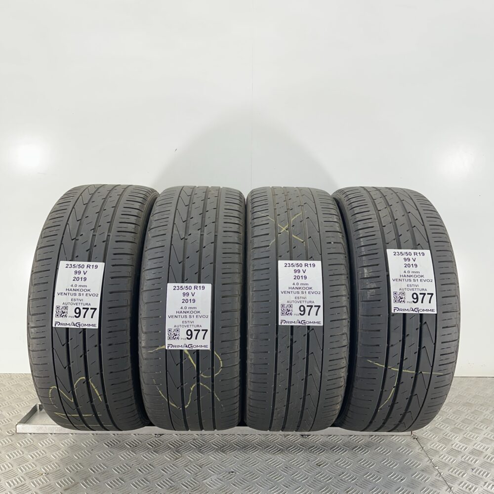 Pneumatici Usati 235 50 R19 99V Hankook Ventus S1 Evo2 Estive | Gomme Usate | PrimaGomme.it Pneumatici Usati 235 50 R19 99V Hankook Ventus S1 Evo2 Estive