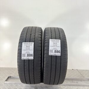 Gomme Usate 225 65 R16C 112 110R Fulda Conveo Tour 2 70% Estive