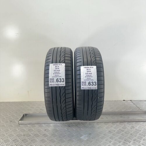 Pneumatici Usati 185 60 R15 84H Dunlop SP Sport01 Estive