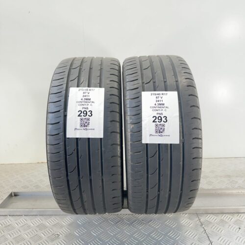 Pneumatici Usati 215 40 R17 87V Continental Conti P. C. Estive