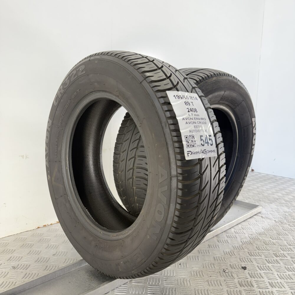 Pneumatici Usati 195 65 R14 89T Avon Enviro CR322 81% Estive | Gomme Usate | PrimaGomme.it Pneumatici Usati 195 65 R14 89T Avon Enviro CR322 81% Estive - immagine 4