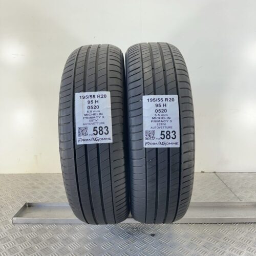 Pneumatici Usati 195 55 R20 95H Michelin Primacy 3 78% Estive