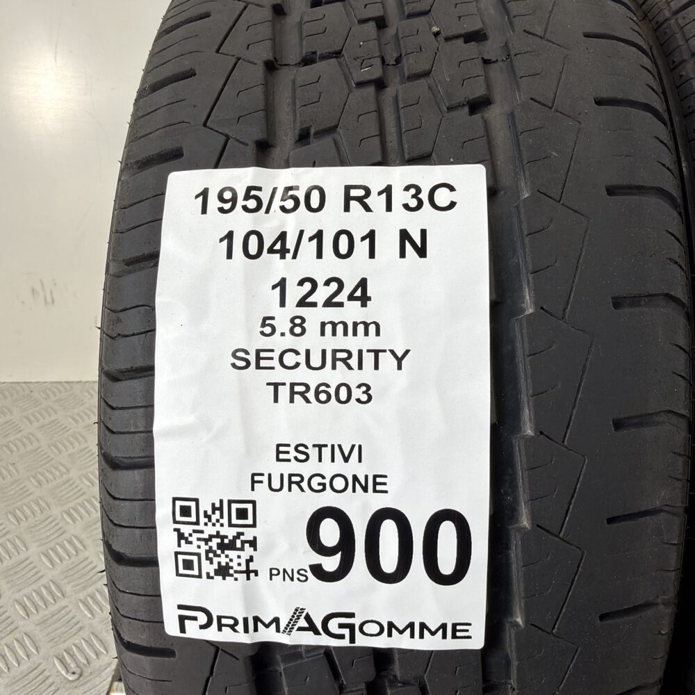 Gomme Usate 195 50 R13C 104 101N Security TR603 82% Estive | Gomme Usate | PrimaGomme.it Gomme Usate 195 50 R13C 104 101N Security TR603 82% Estive - immagine 3