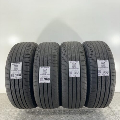 Pneumatici Usati 255 60 R20 113V Pirelli Scorpion Zero 71% Estive