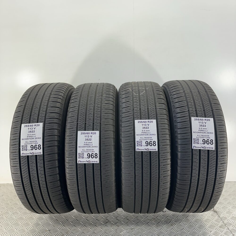 Pneumatici Usati 255 60 R20 113V Pirelli Scorpion Zero 71% Estive | Gomme Usate | PrimaGomme.it Pneumatici Usati 255 60 R20 113V Pirelli Scorpion Zero 71% Estive